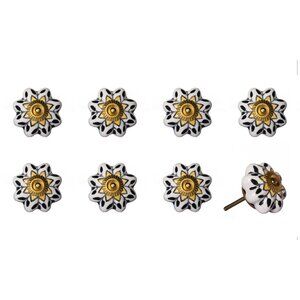 Knob-It Home Decor Classic Cabinet & Drawer Knobs | 8-Piece | K000028